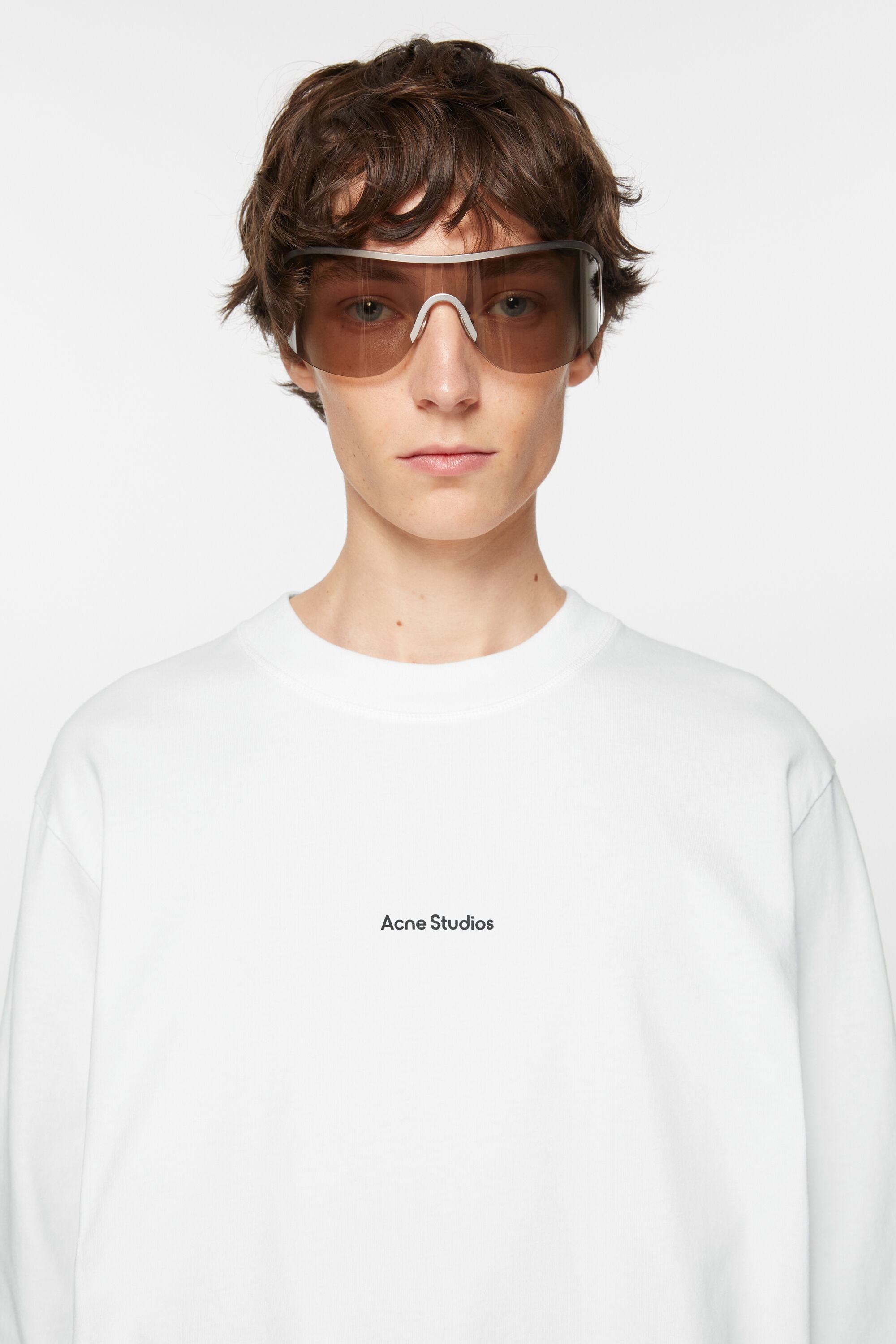 Logo long sleeve t-shirt - Optic White - 4
