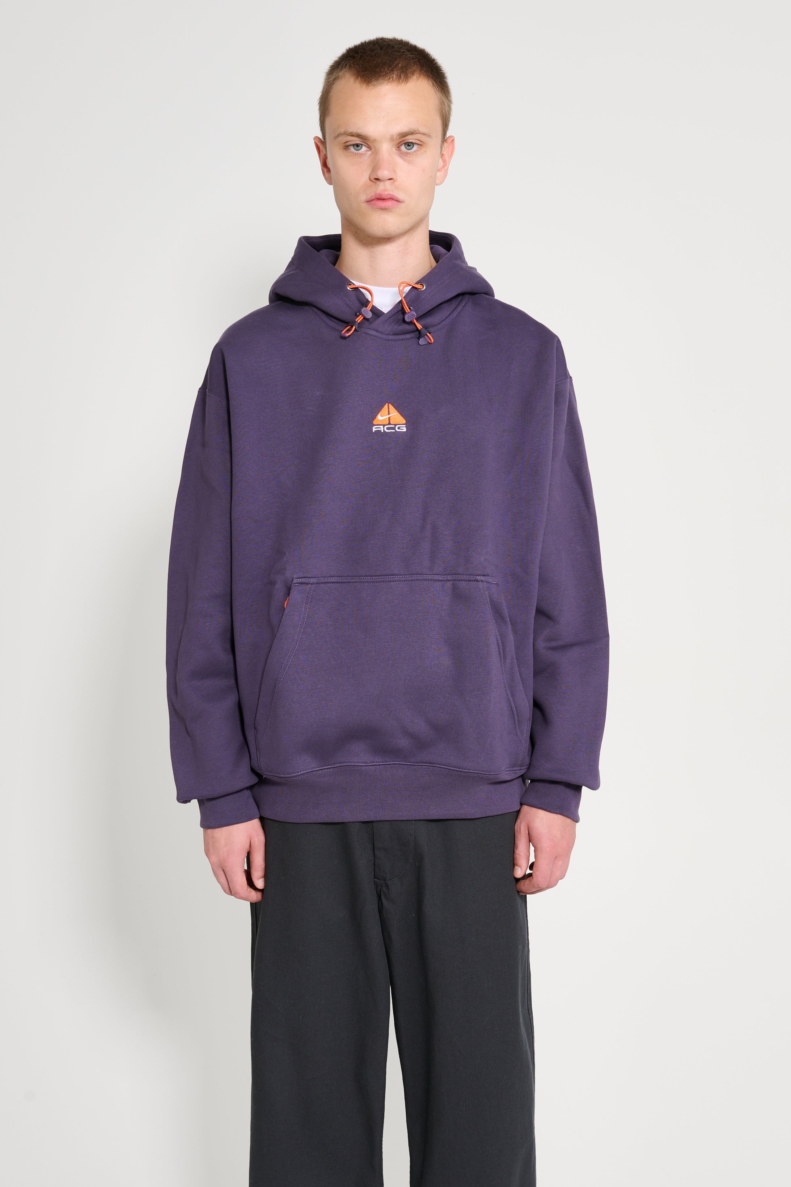 NIKE ACG THERMA-FIT HOODIE DARK RAISIN / SUMMIT WHITE - 1