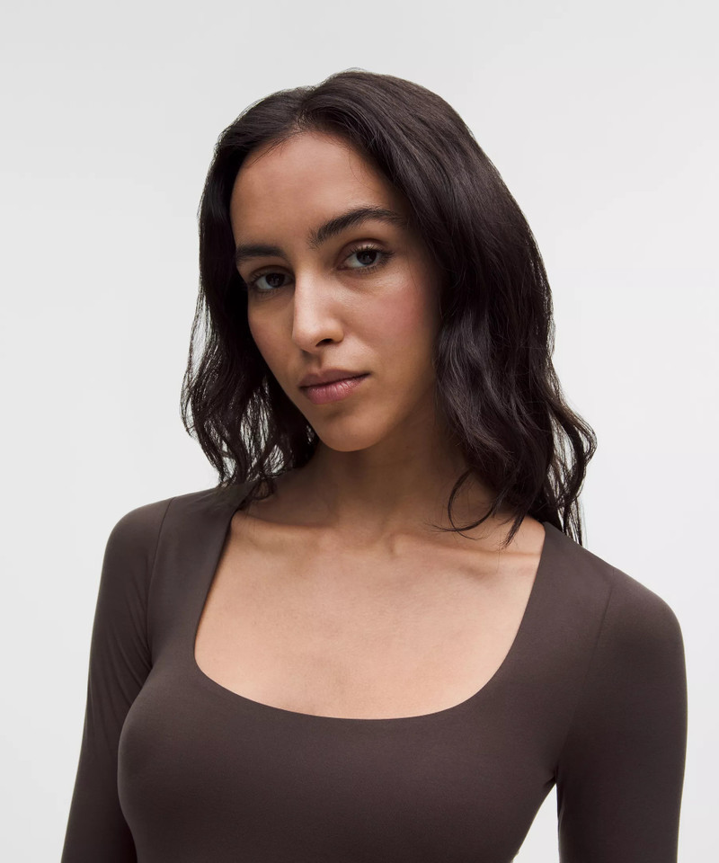 Wundermost Ultra-Soft Nulu Square-Neck Long-Sleeve Shirt 4