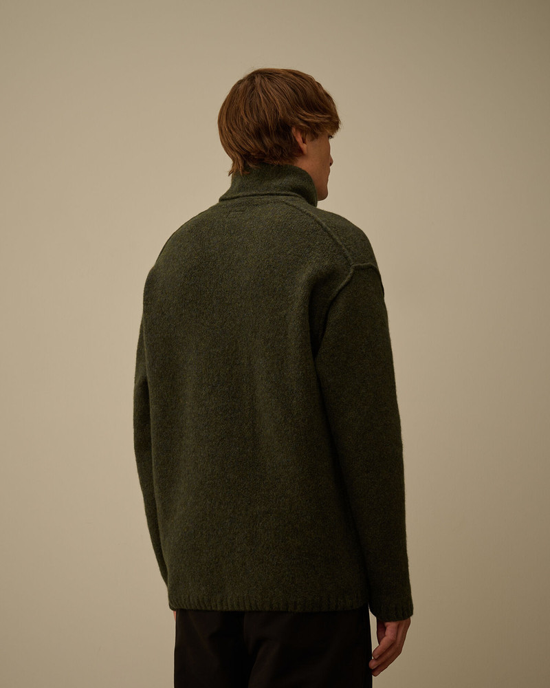 Extrafine Merino Wool Turtleneck Sweater 4