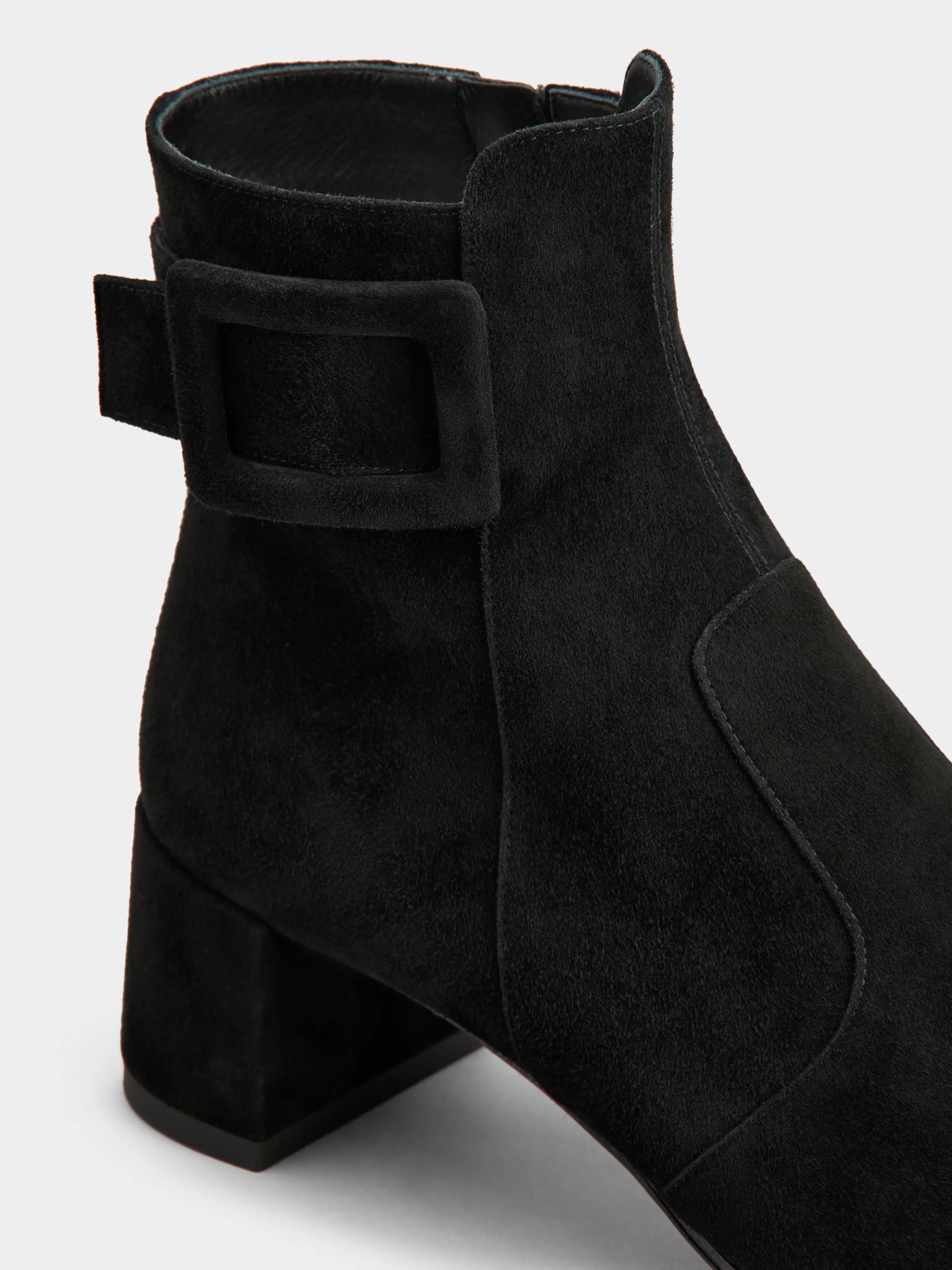 Très Vivier Booties in suede - 3