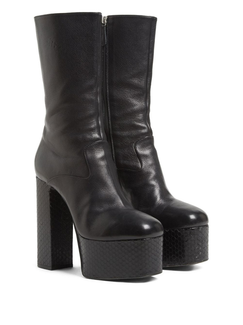 DSQUARED2 platform ankle boots outlook
