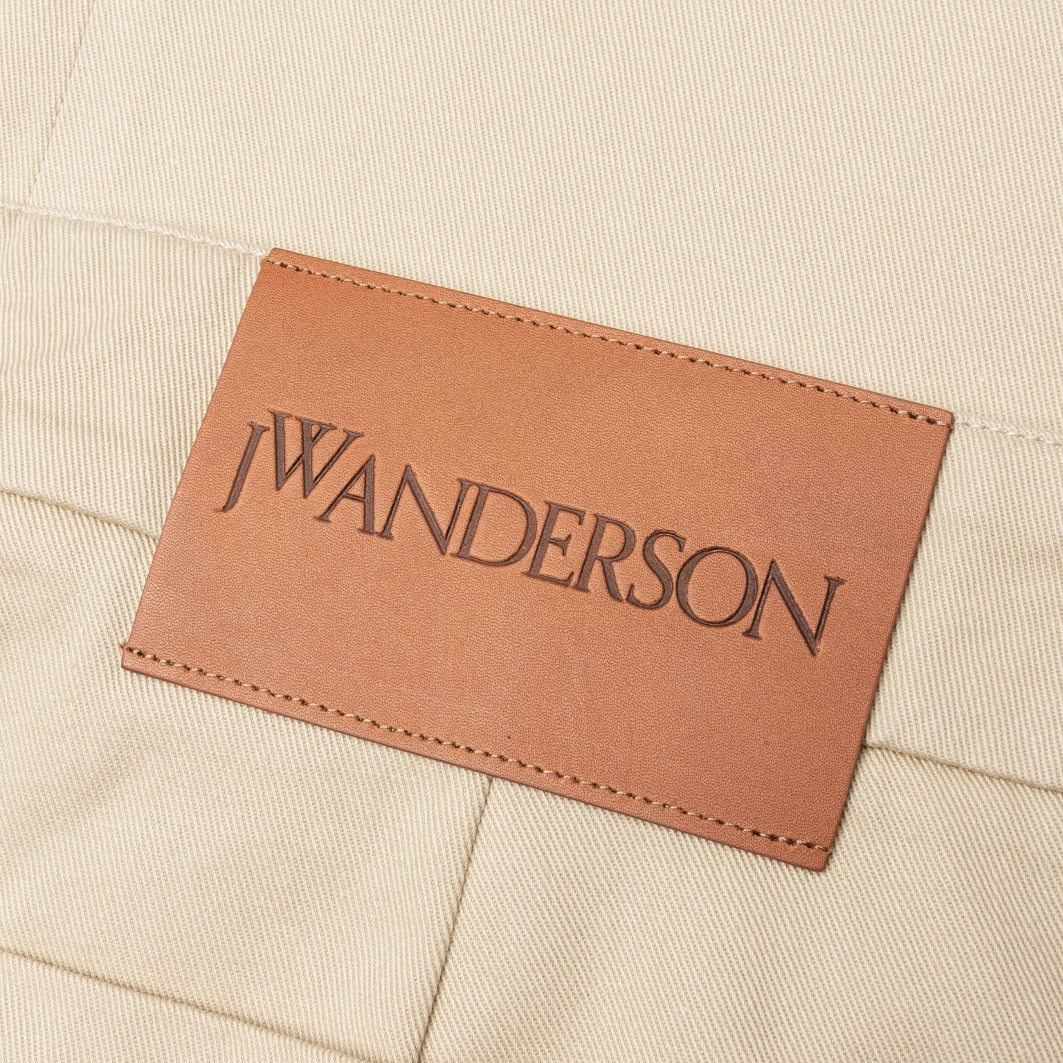 POL PRINT CHINO TROUSERS - BEIGE - 5