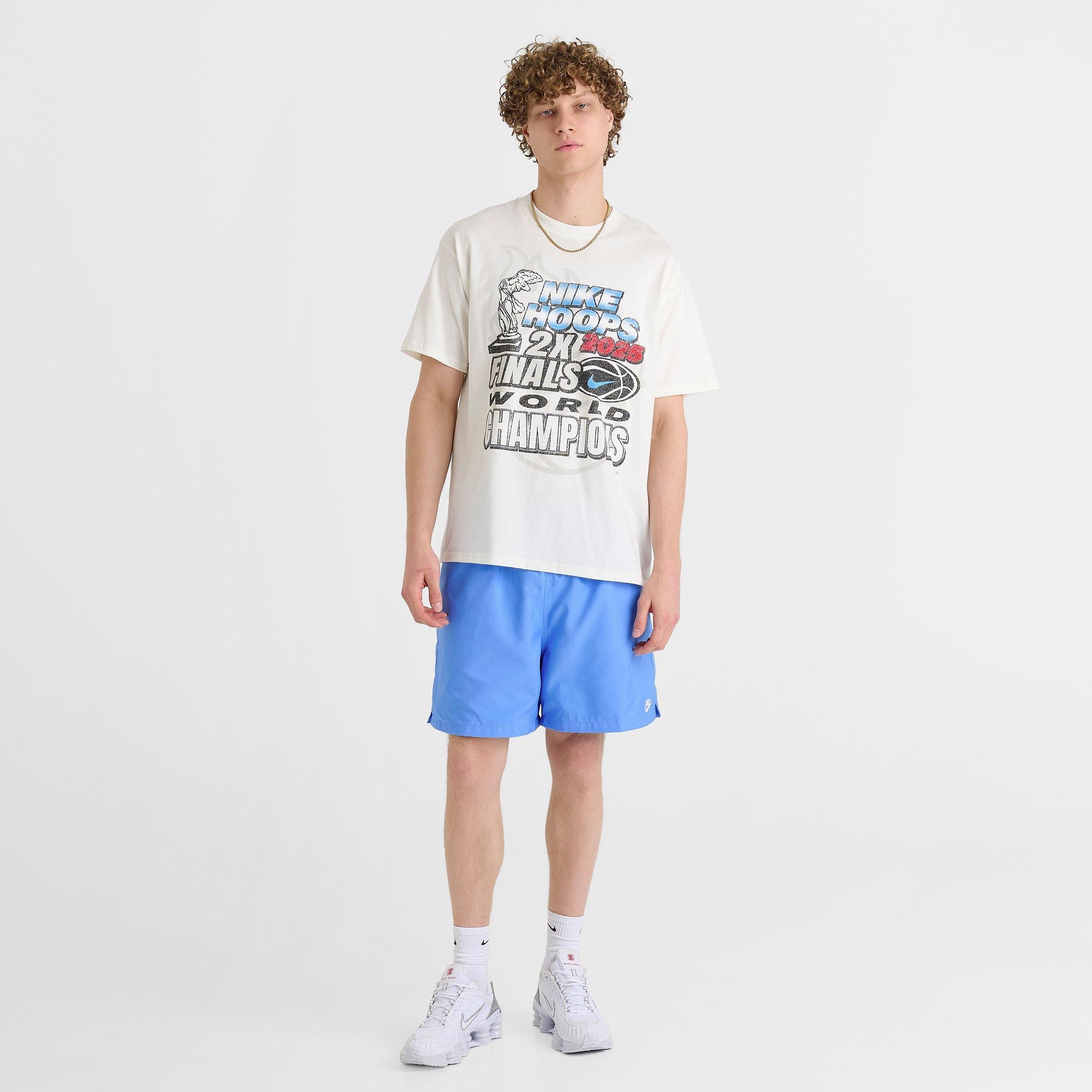 MEN'S NIKE CLUB WOVEN 6" FLOW SHORTS - 2