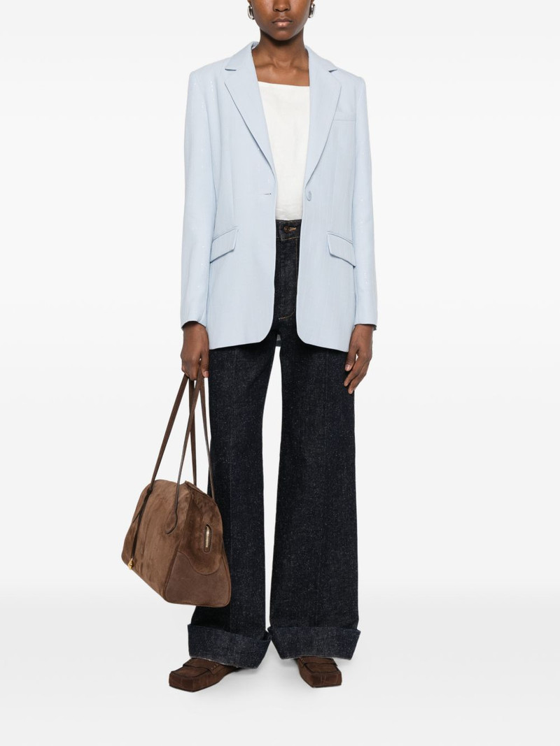 Sandro striped blazer outlook