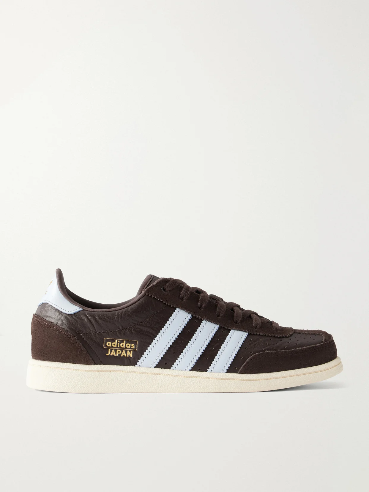 Japan Sq Suede-trimmed Leather Sneakers - 1