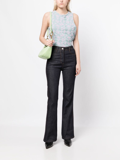 LOW CLASSIC high-waisted flared jeans outlook