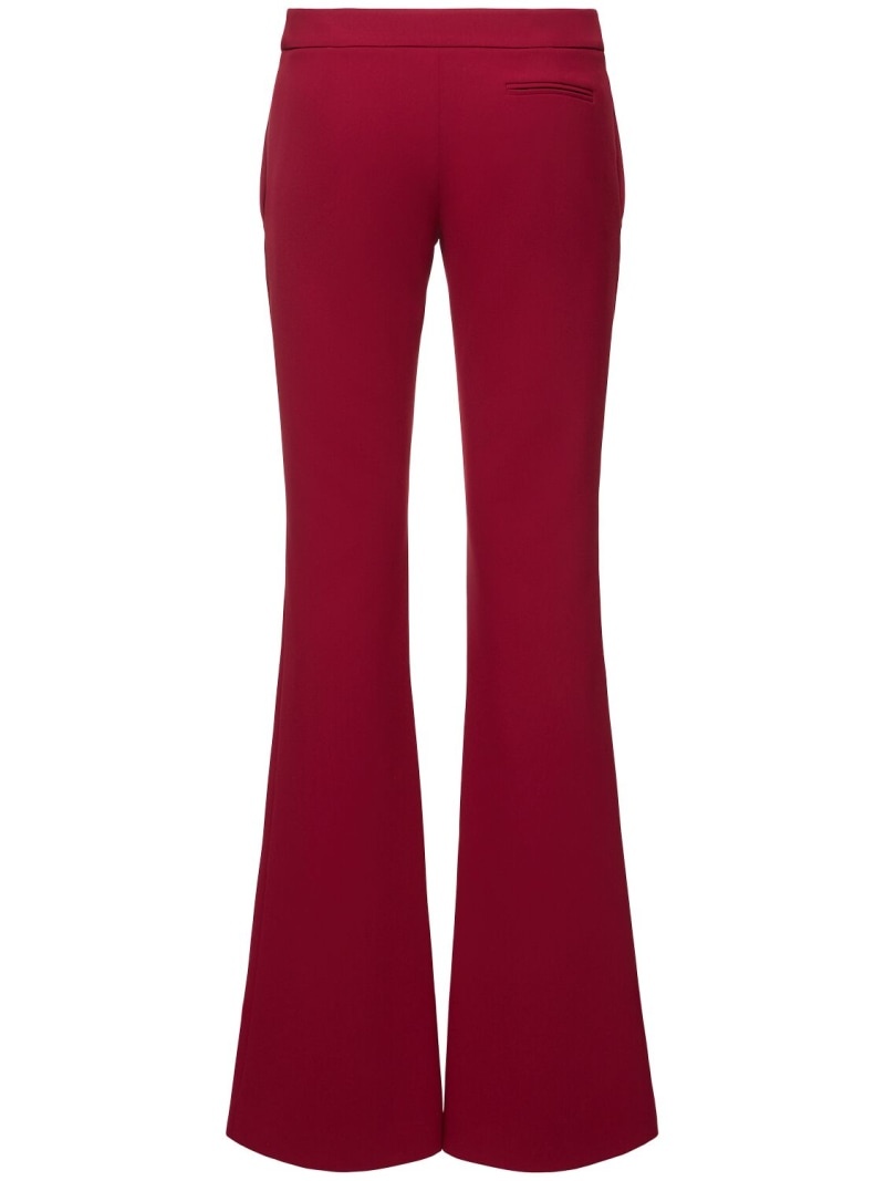 Stretch crepe flared pants - 5