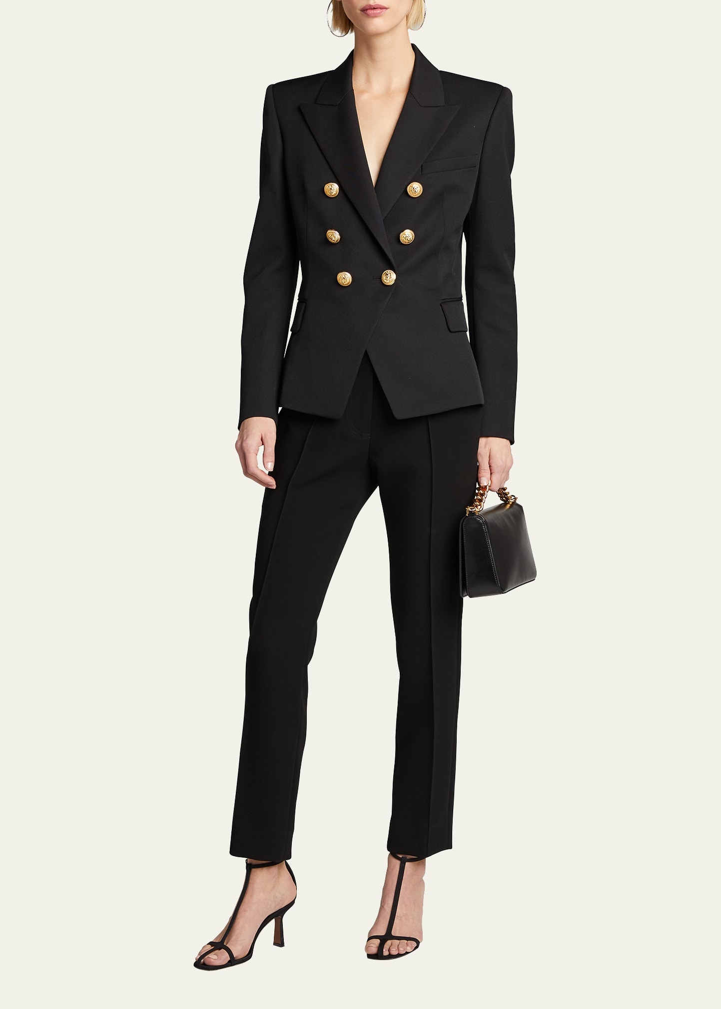 Classic Double-Breasted Blazer - 2