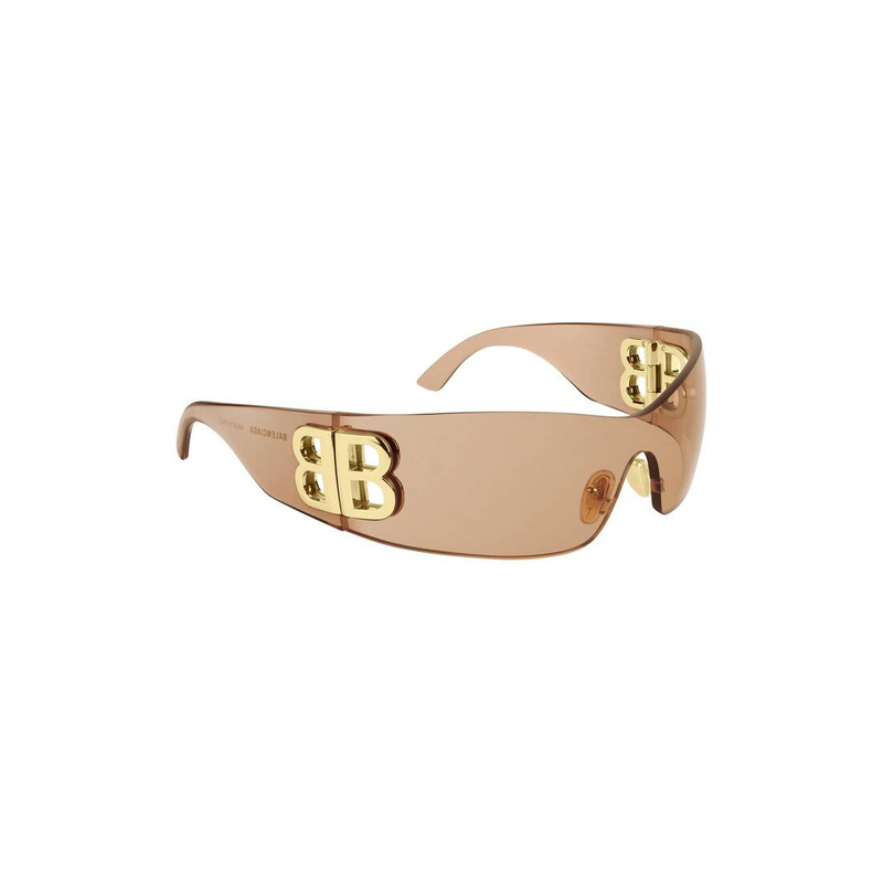 Bossy Mask Sunglasses in Light Brown 4