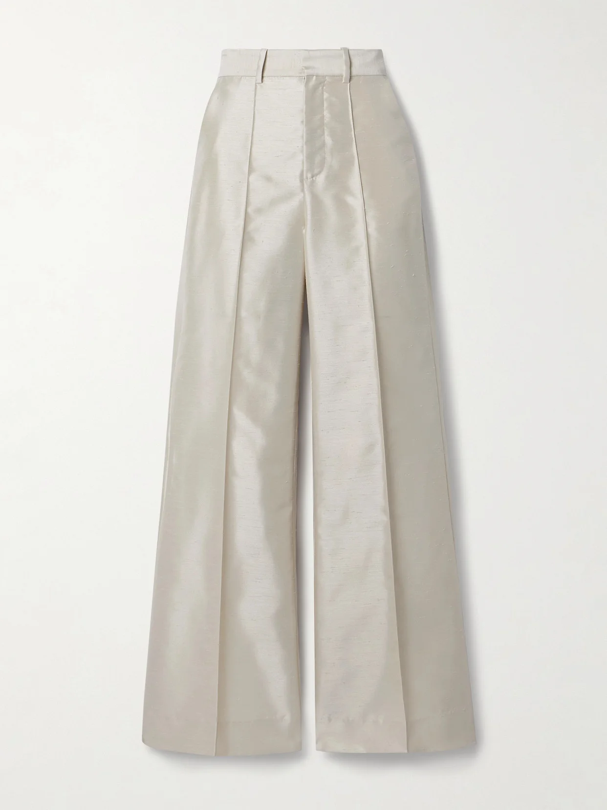 Dupioni Flared Pants - 1