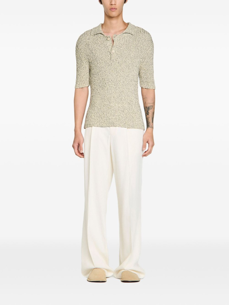 Sandro short-sleeve polo shirt outlook