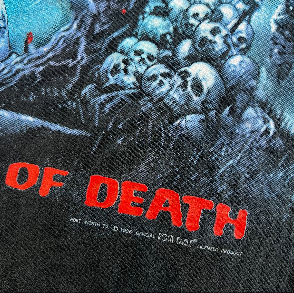 Final Blow - Vintage 90s Obituary "Cause Of Death" Metal Band T-Shirt SZ L - 3