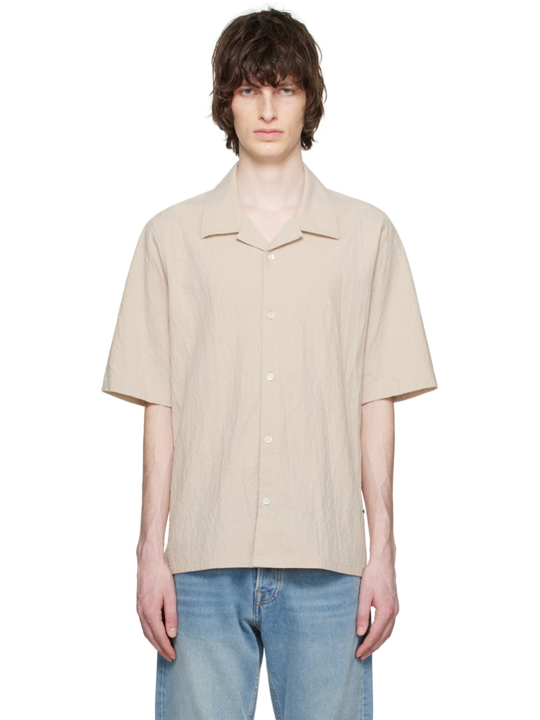 Beige Ole 5246 Shirt - 1