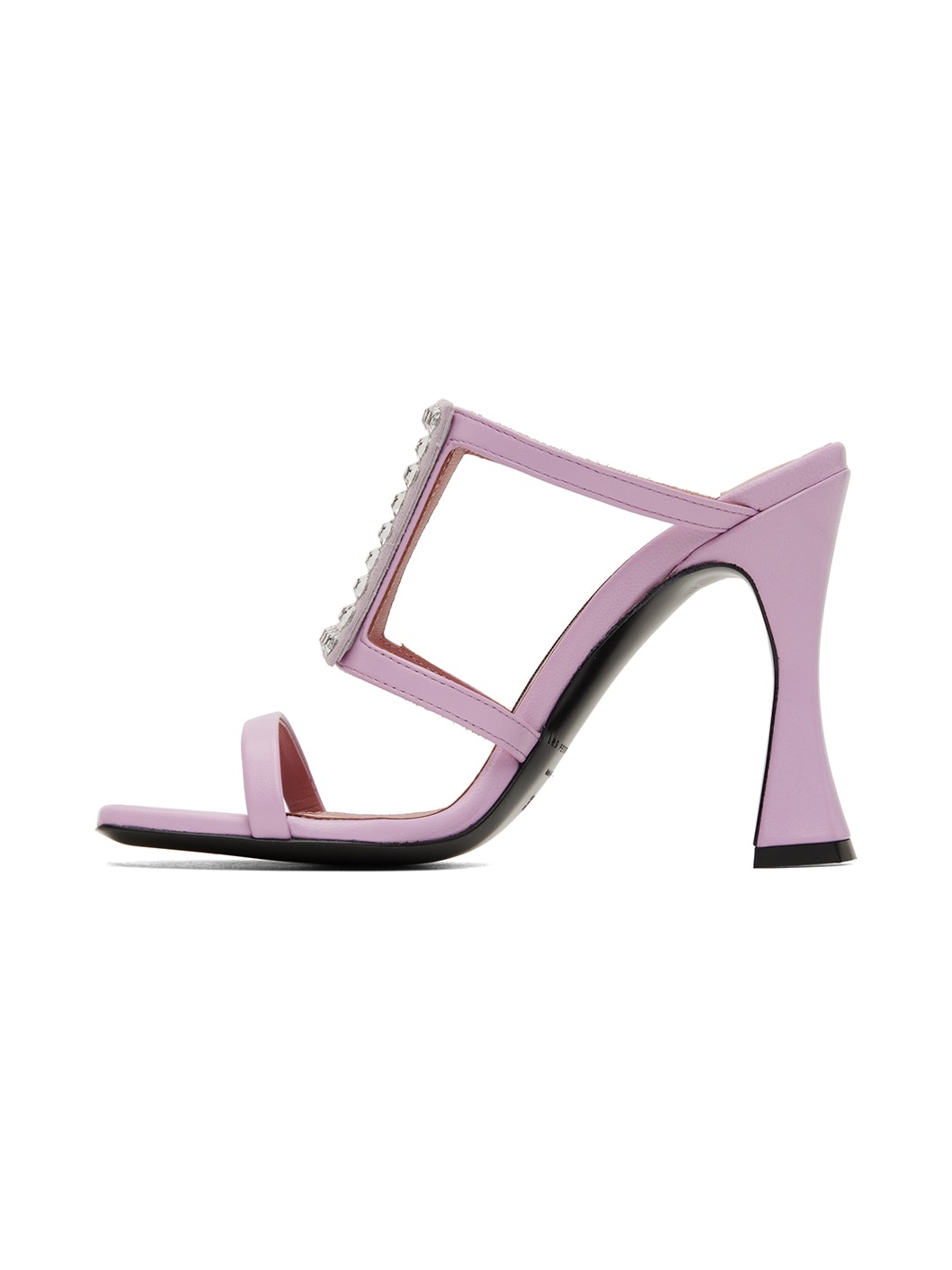Purple Hoya Heeled Sandals - 3
