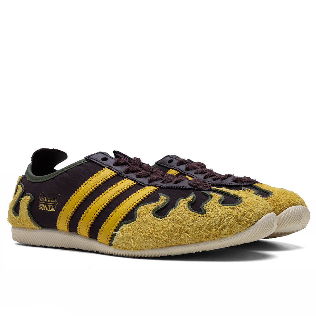 ADIDAS X BRAIN DEAD JAPAN LOW - SHADOW BROWN/HAZEL YELLOW/OFF WHITE - 2