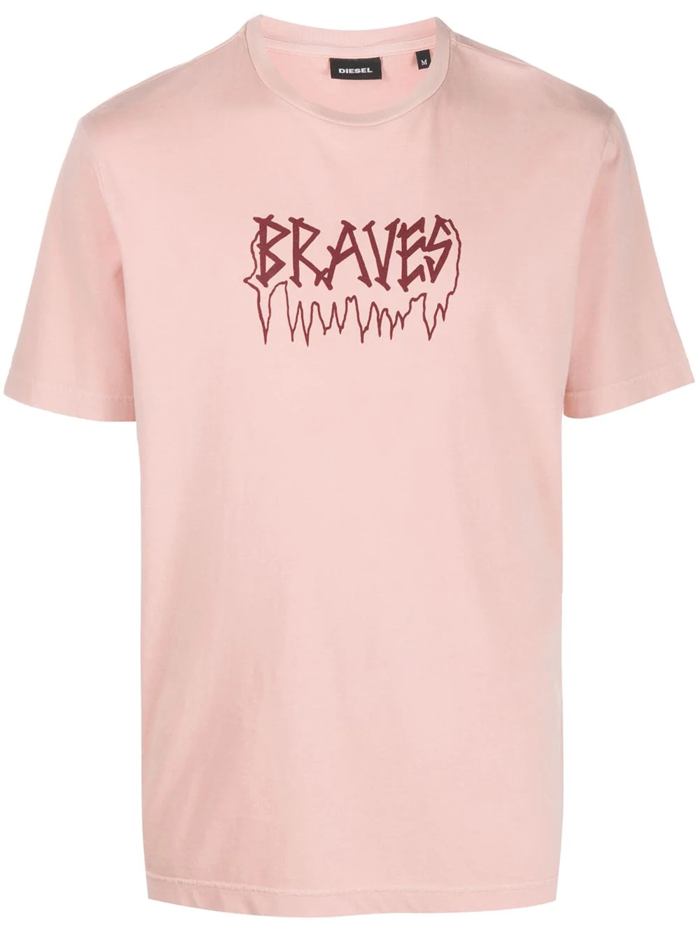 Braves print round neck T-shirt - 1