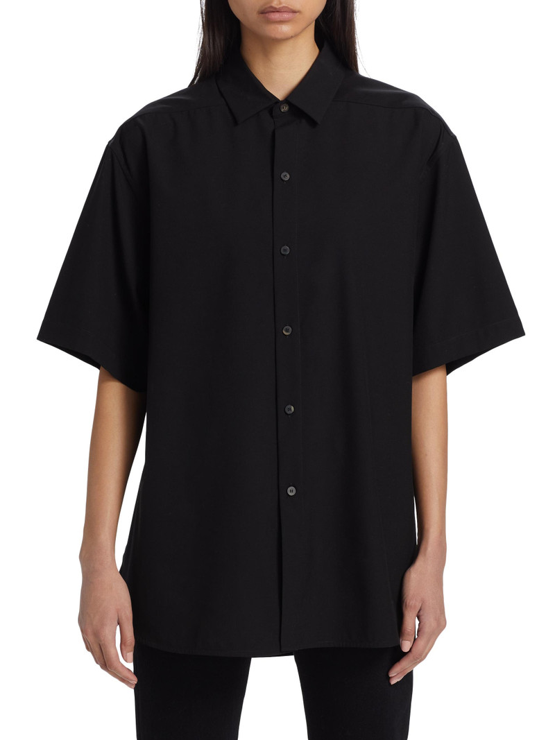 Men's Eternal Button Front Shirt - Black 7