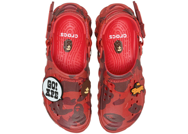 crocs Crocs Echo RO Clog Bape Flame Camo outlook