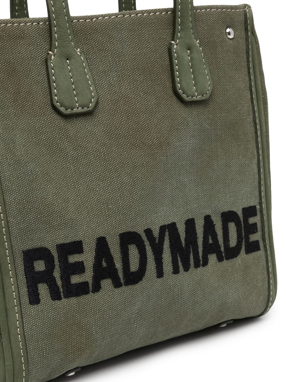 embroidered-logo military shoulder bag - 4