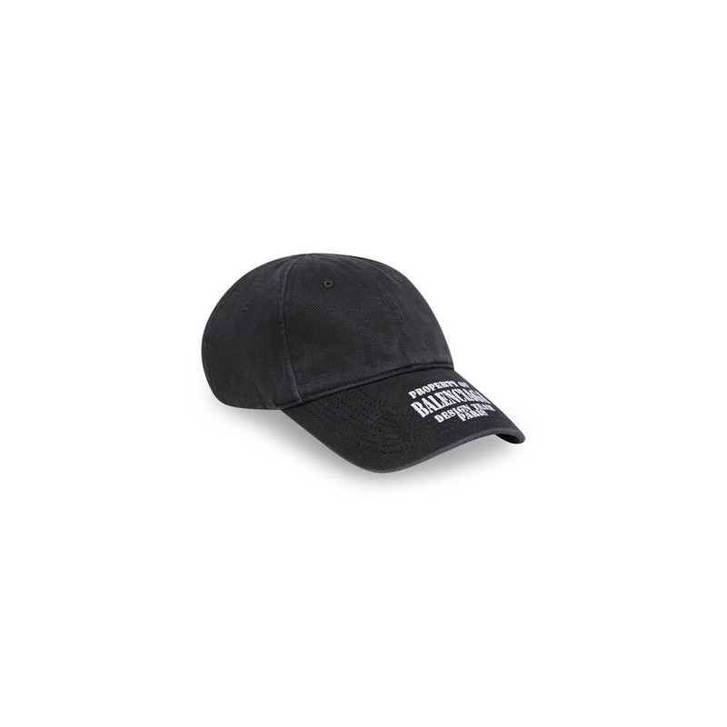 BALENCIAGA Property Cap in Black outlook