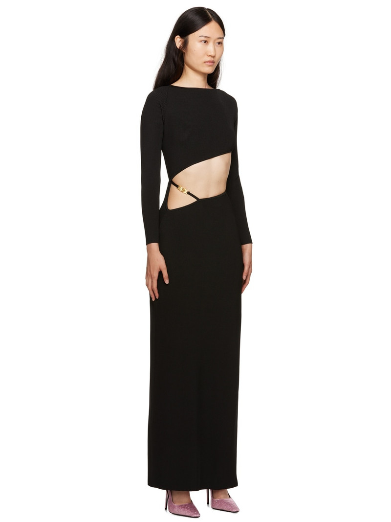 asymmetric ribbed 맥시 드레스 2