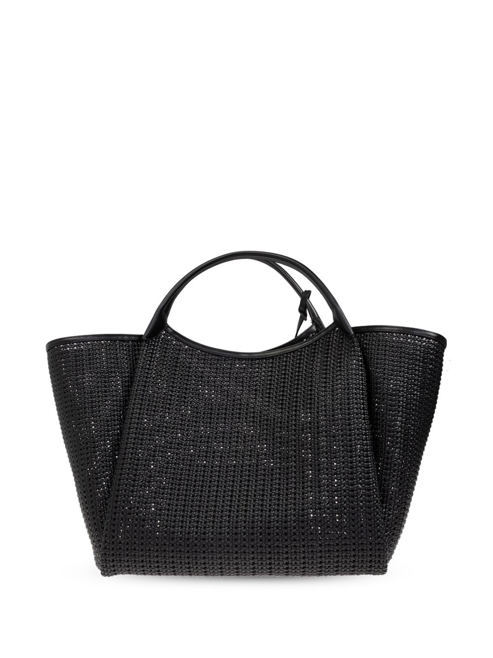 logo charm-detailing tote bag - 3