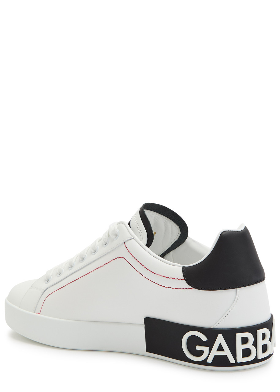Dolce & Gabbana Portofino Panelled Leather Sneakers - 2