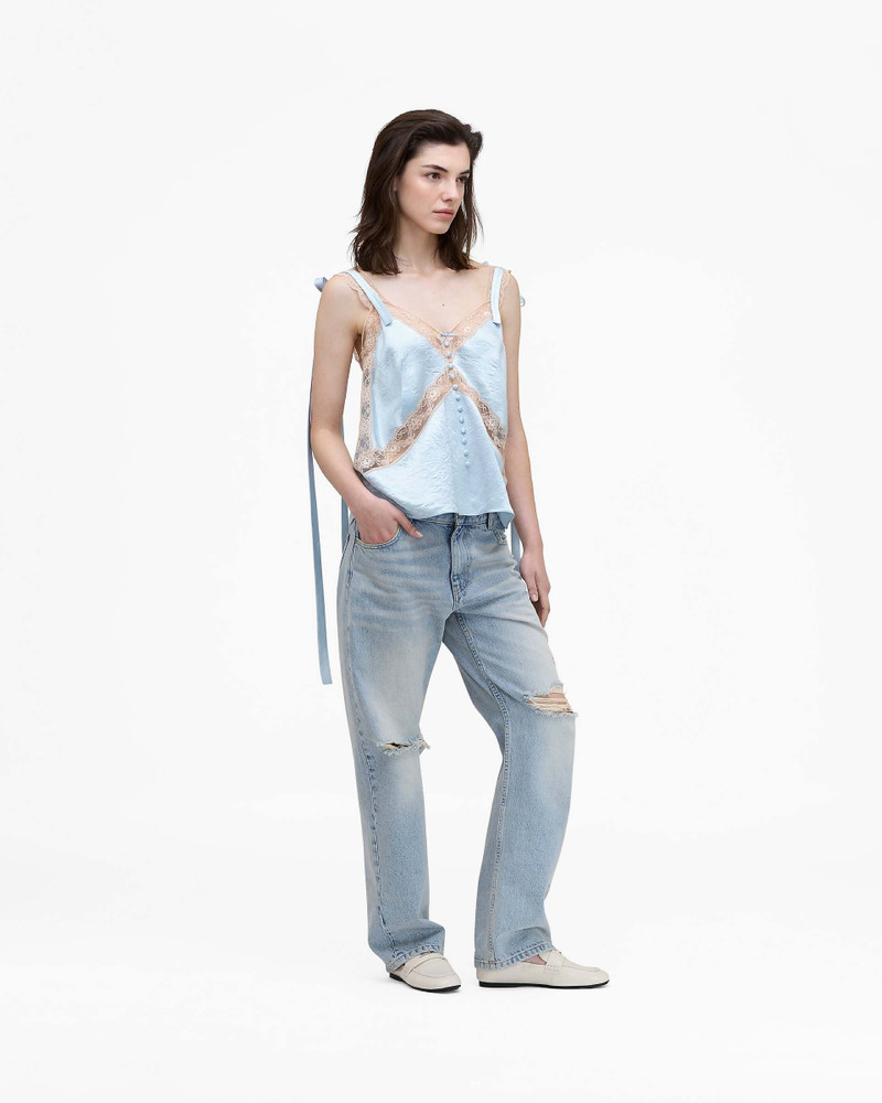 SATIN LACE SLIP TOP 3