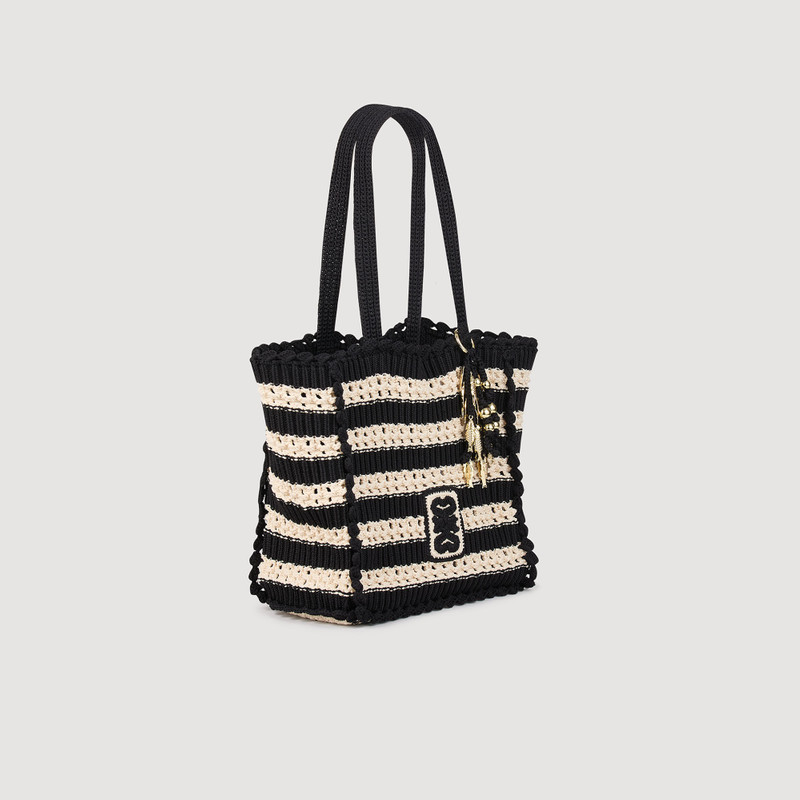 TWO-TONE CROCHET BAG 3