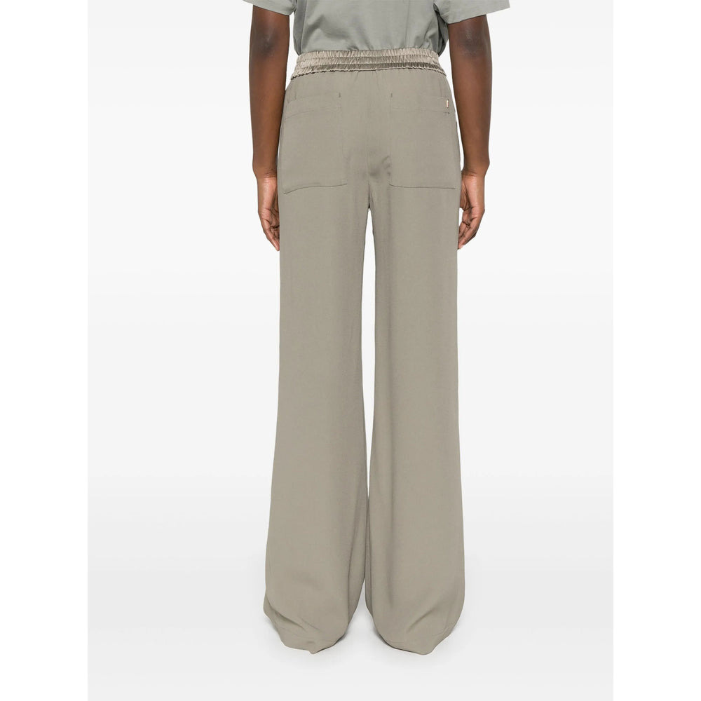 Ami Paris Neutrals Trousers - Palazzo Pants Women - 3