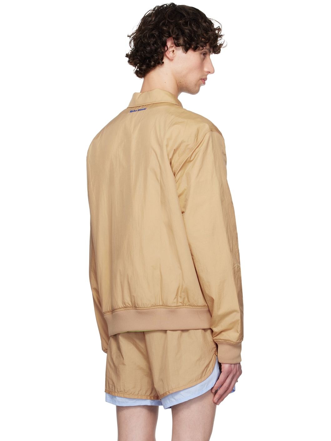 Beige adidas Originals Edition Harris Reversible Jacket - 3