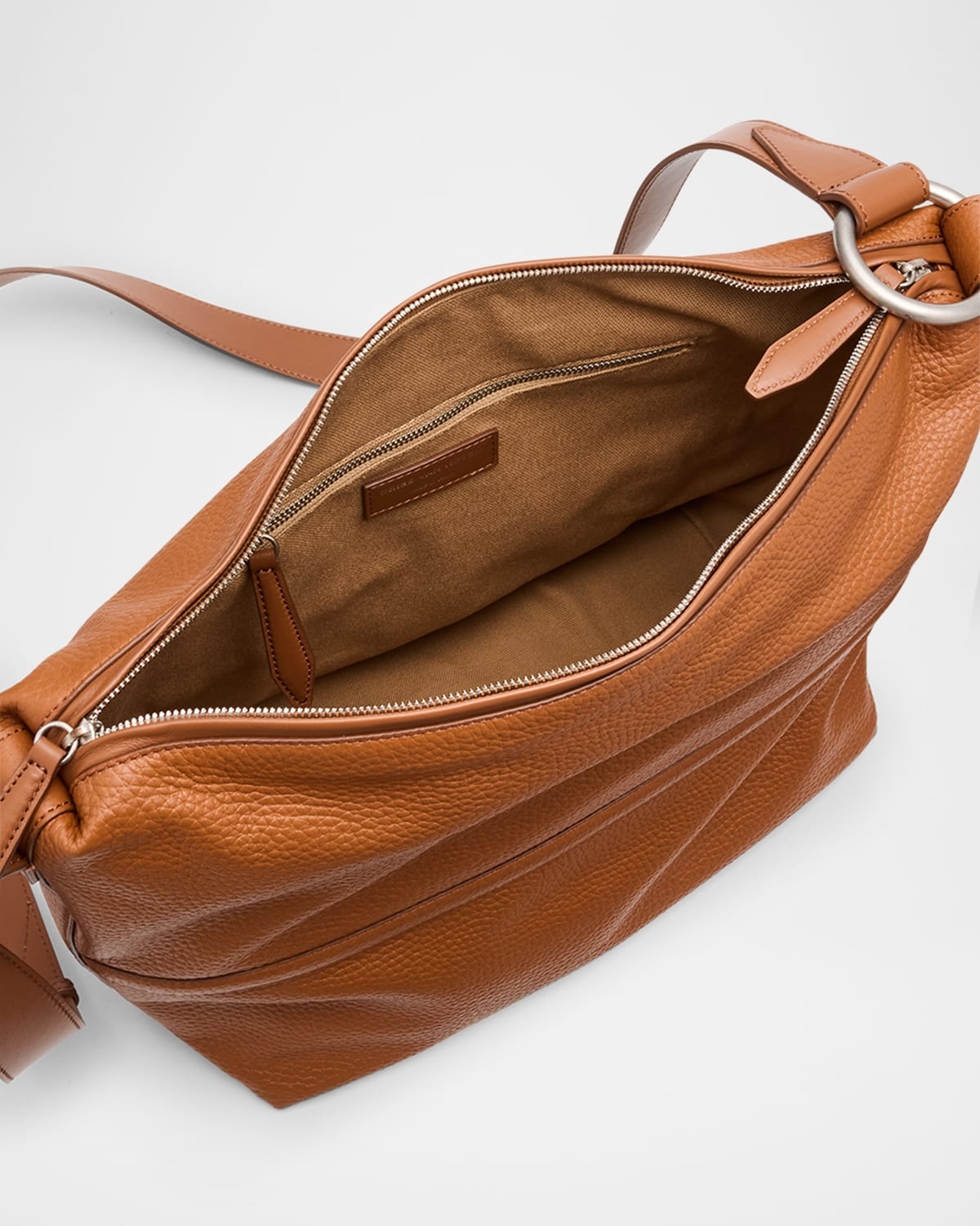 Dries Van Noten Men's Grained Leather Shoulder Bag