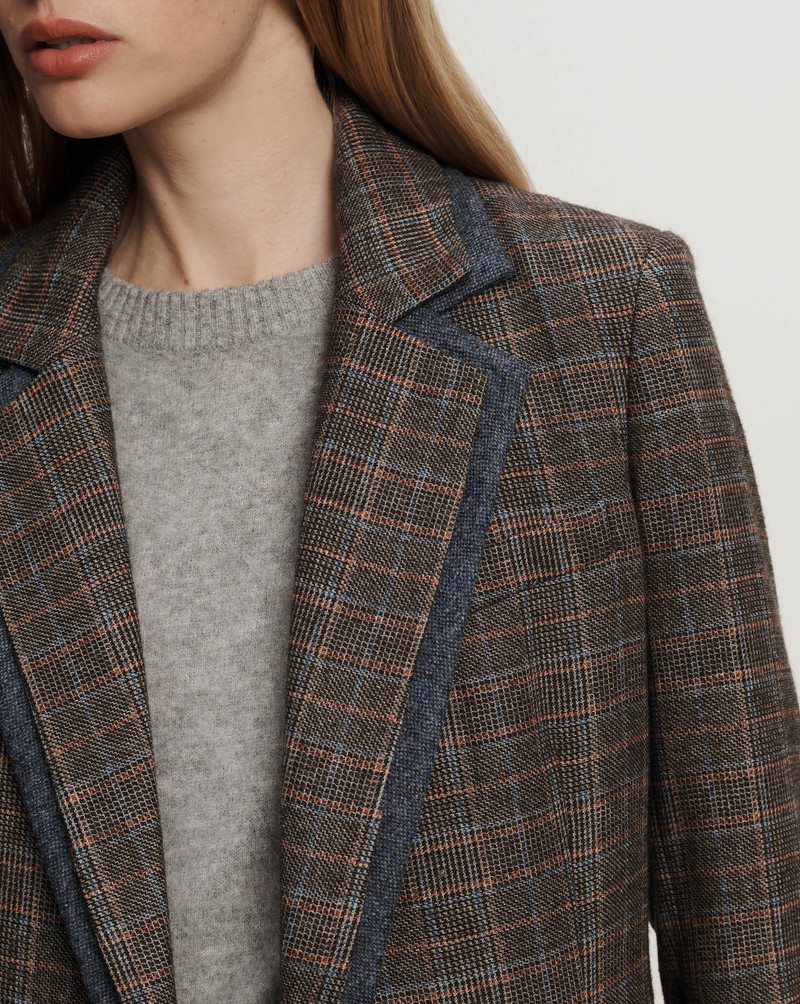 HEDI PLAID DICKEY JACKET 7
