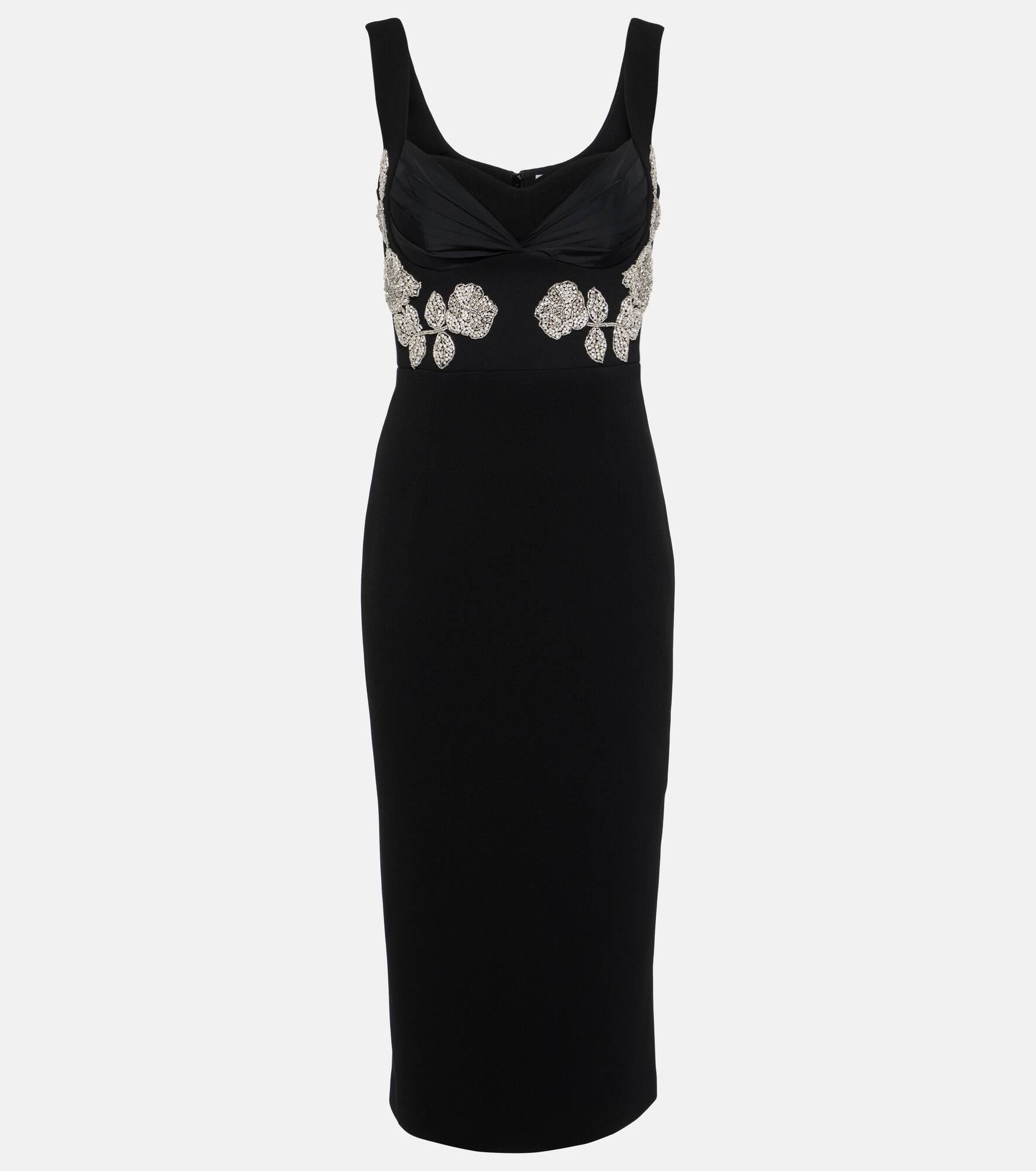 REBECCA VALLANCE ワンピース Juliana crystal 914789 REBECCA VALLANCE Juliana crystal-embellished midi dress
