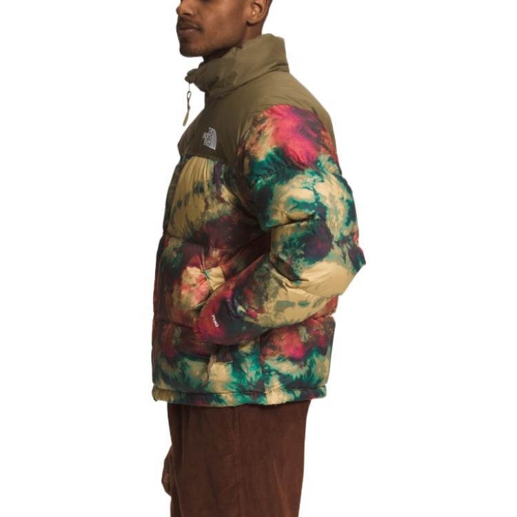 THE NORTH FACE 1996 Retro Nuptse Jacket ANTELOPE TAN ICE DYE PRINT NF0A5IX4-94B - 4