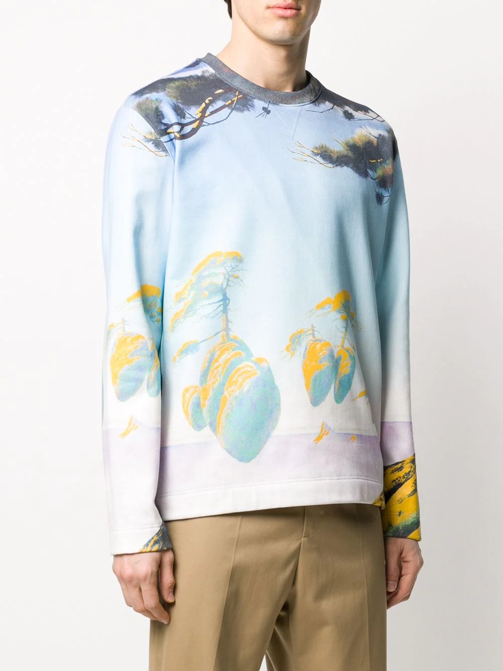 Floating Island print sweatshirt - 3