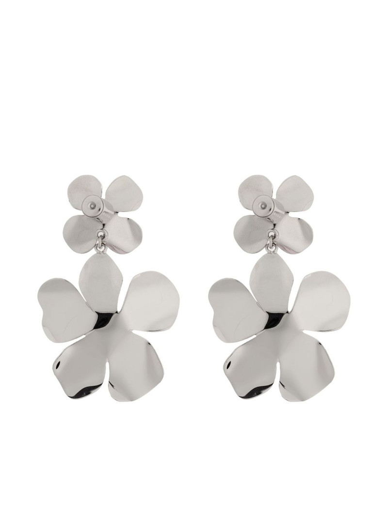 floral drop earrings 3