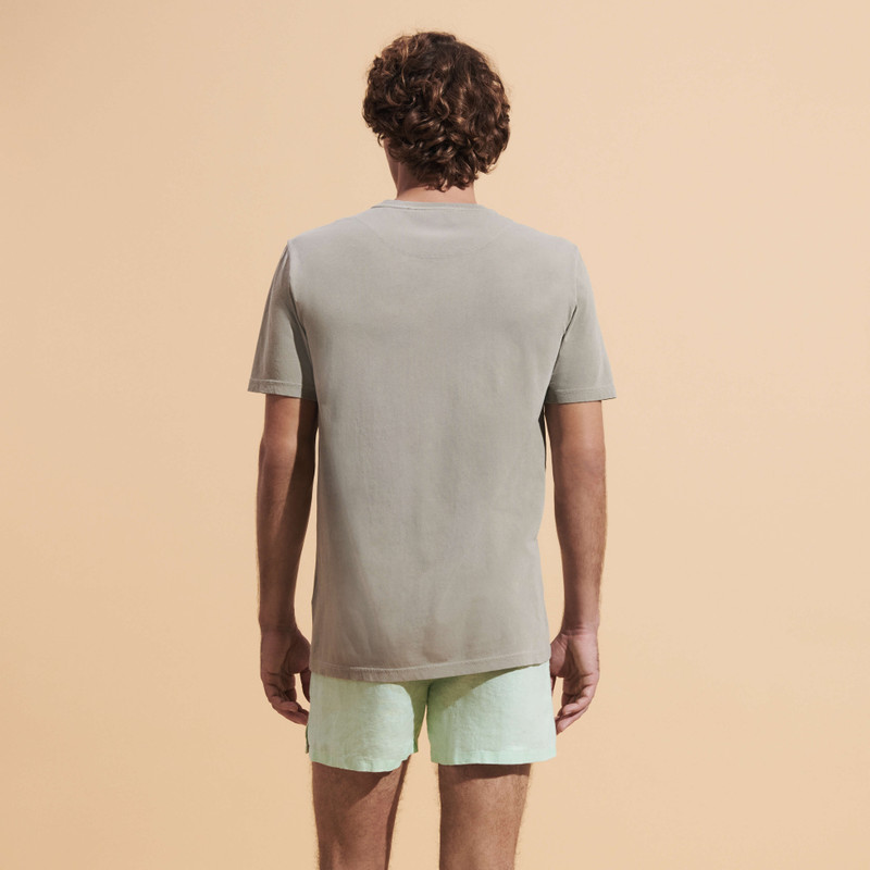 Men Organic Cotton T-shirt Solid 4