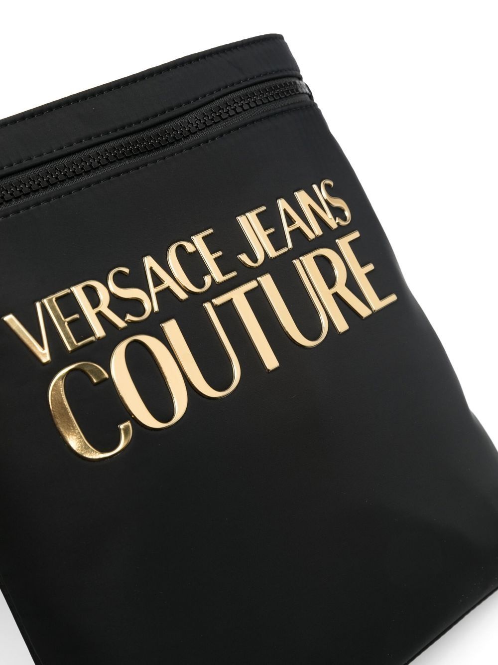 logo-plaque detail messenger bag - 4