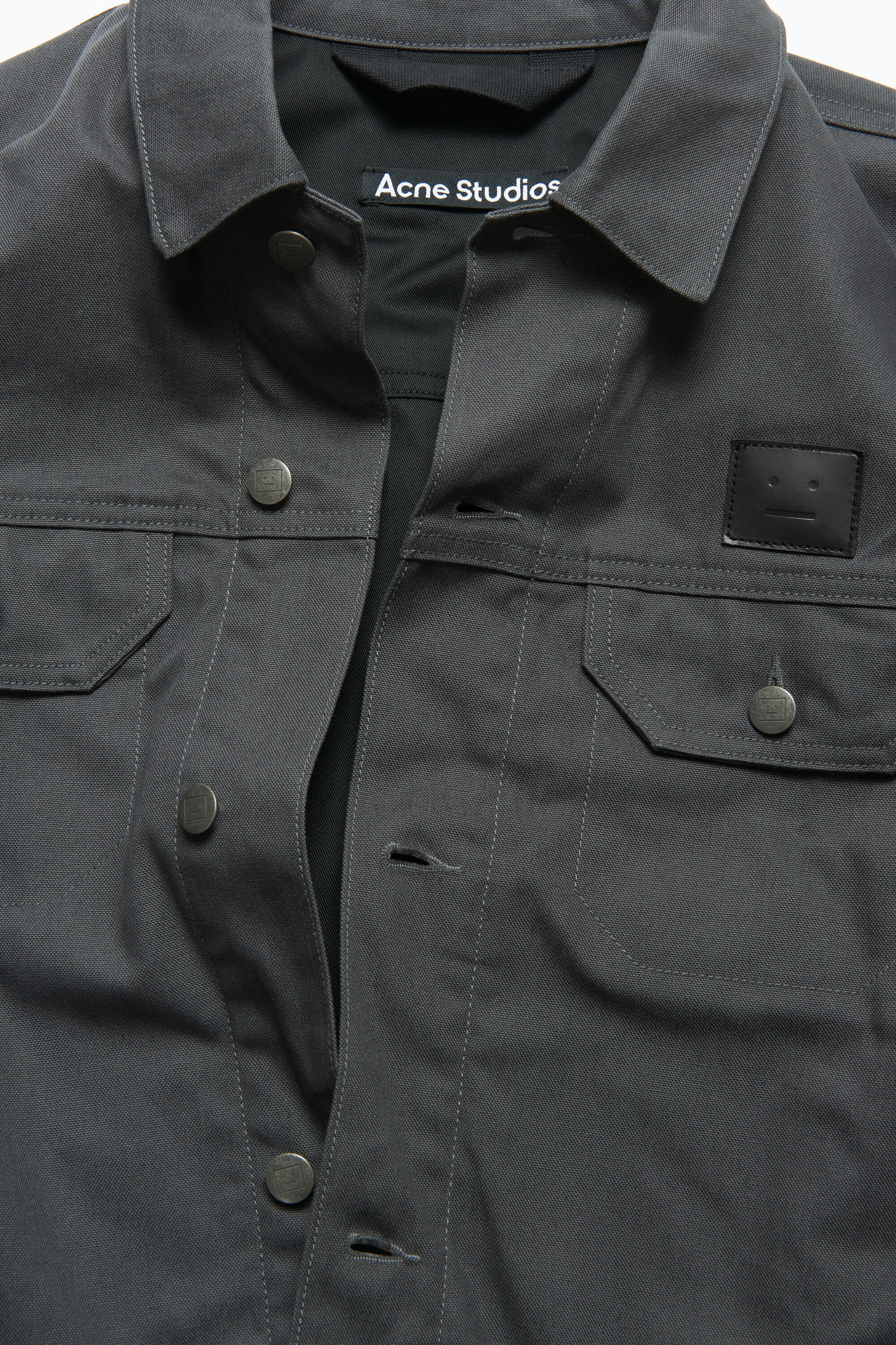 Canvas jacket - Dark grey - 7