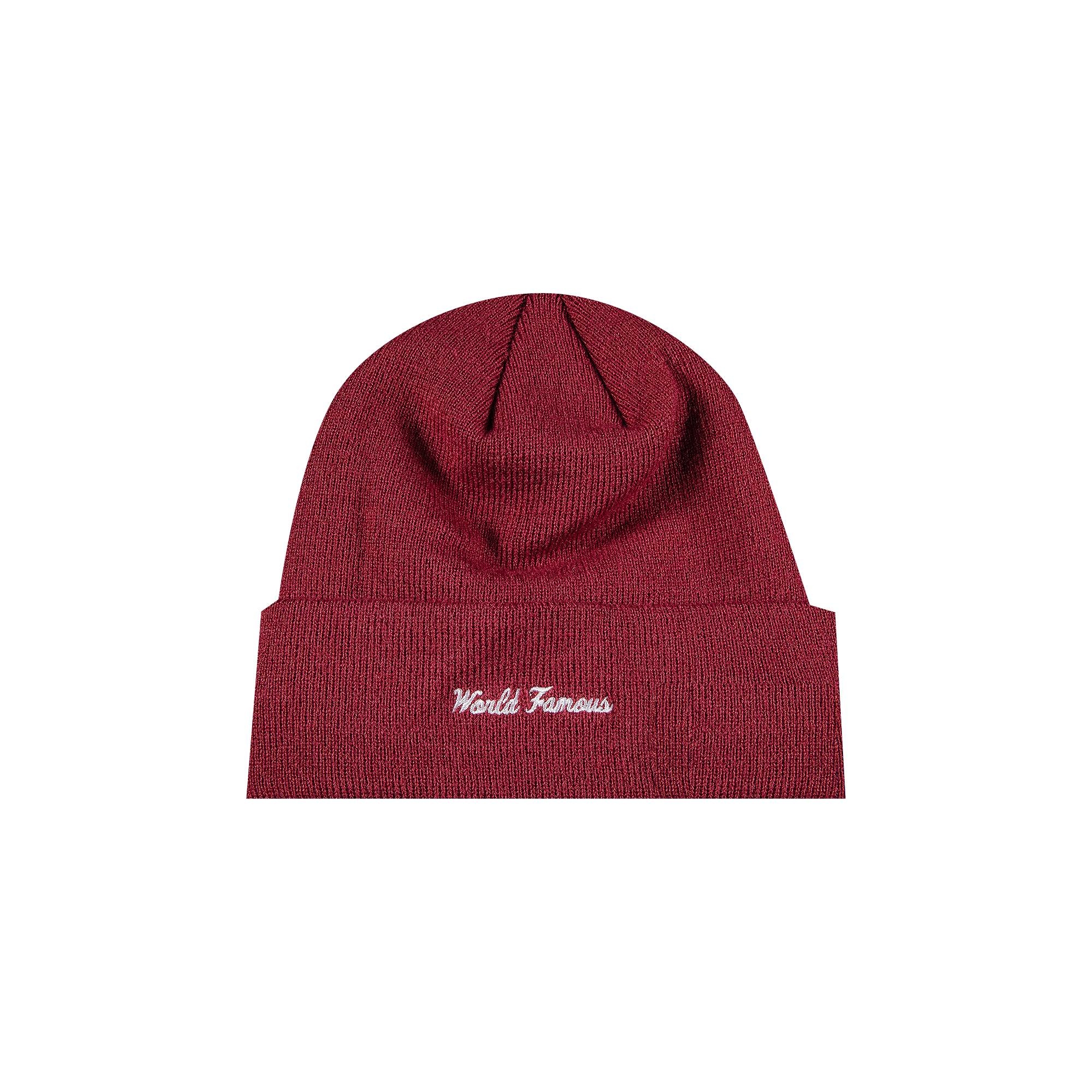 Supreme x New Era Box Logo Beanie 'Plum' - 2