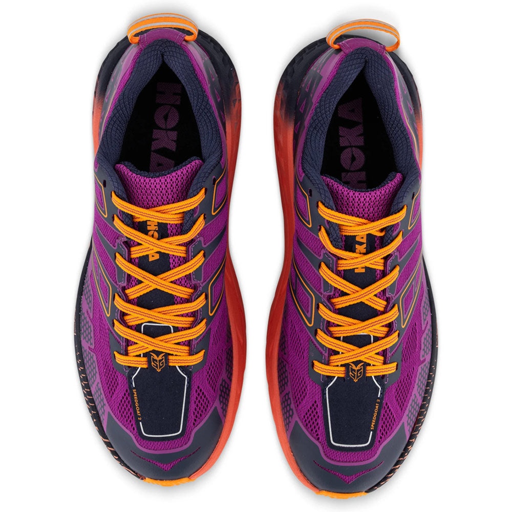 HOKA | Speedgoat 2 Low 'Wild Flower / Electric Tangerine' - 4