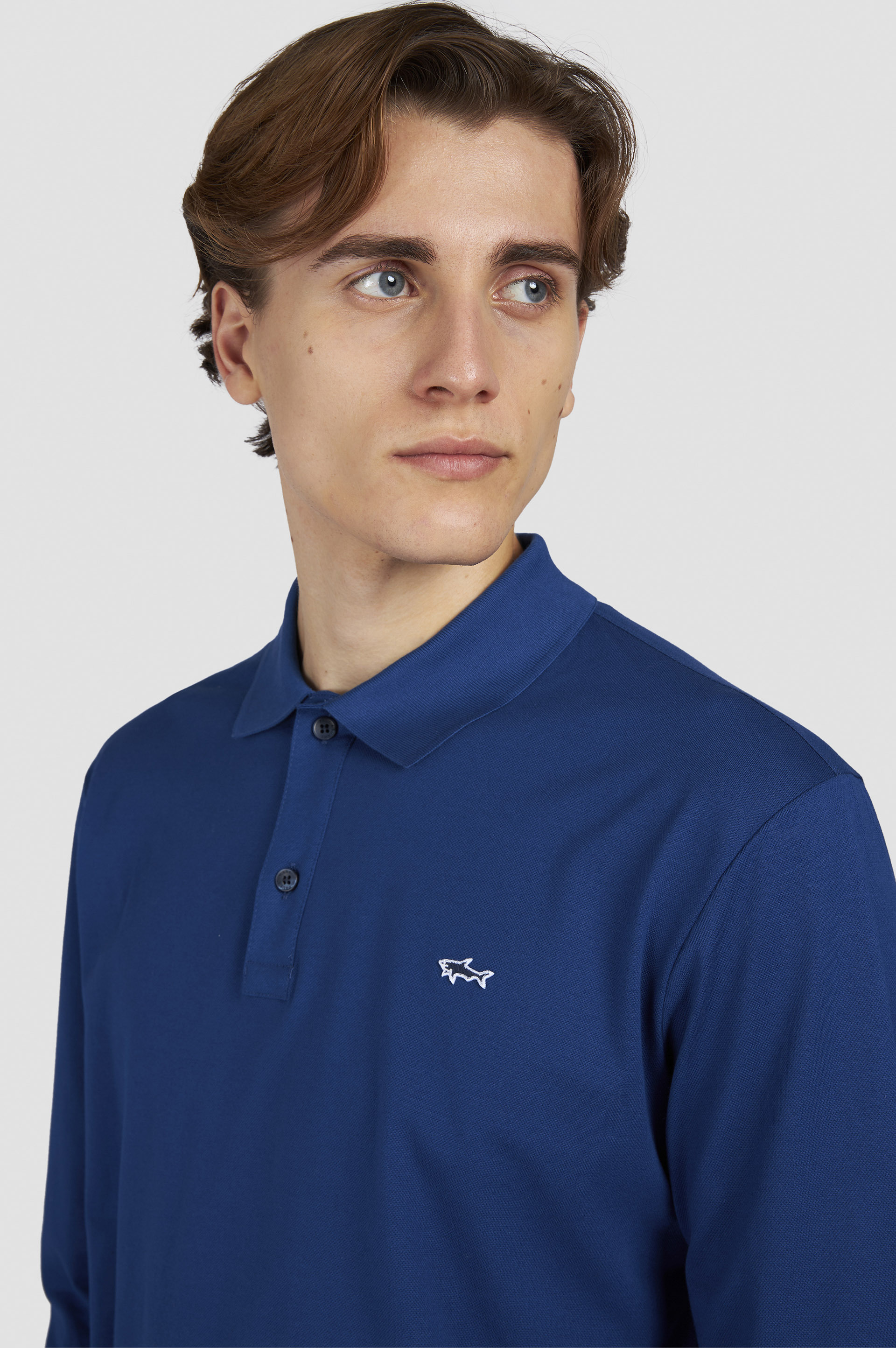 DOUBLE PIQUÉ COTTON POLO - 4