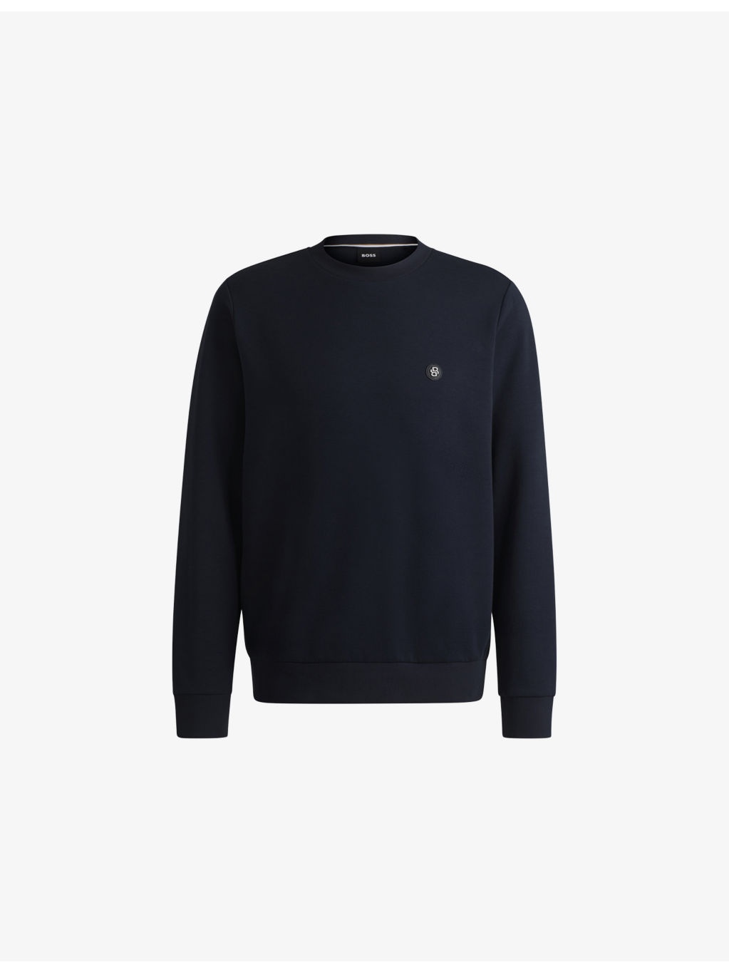 Branded Crewneck Cotton-Blend Sweatshirt - 1