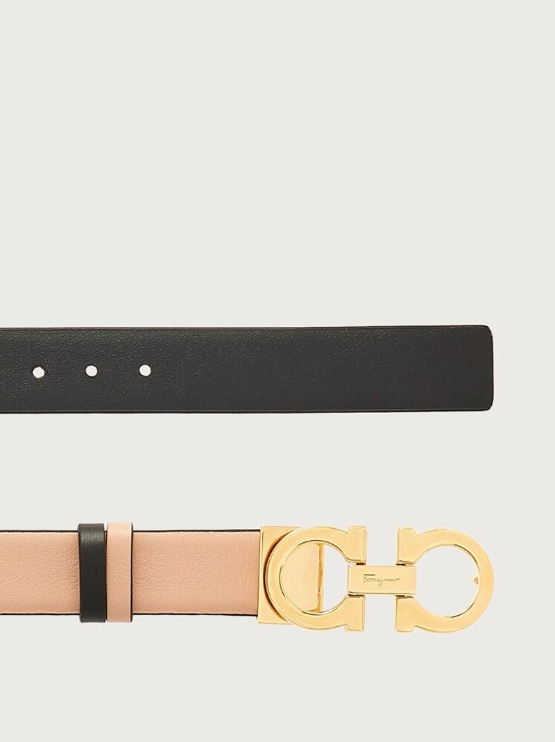 FERRAGAMO REVERSIBLE AND ADJUSTABLE GANCINI BELT outlook