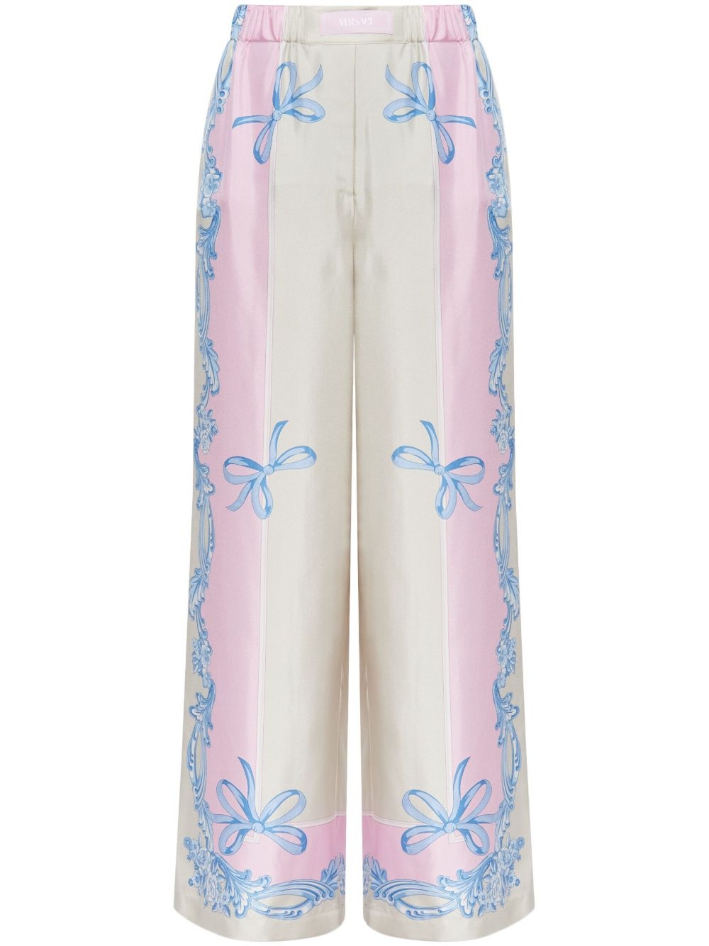 logo-patch trousers - 1