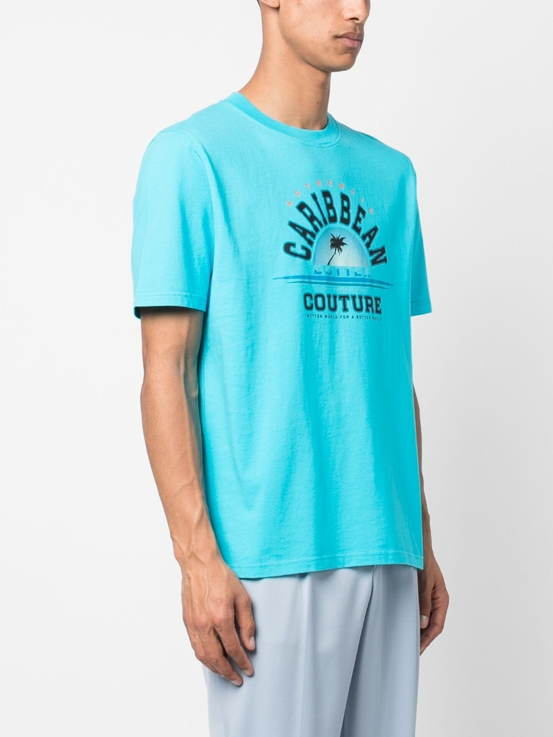 slogan-print organic cotton T-shirt 4