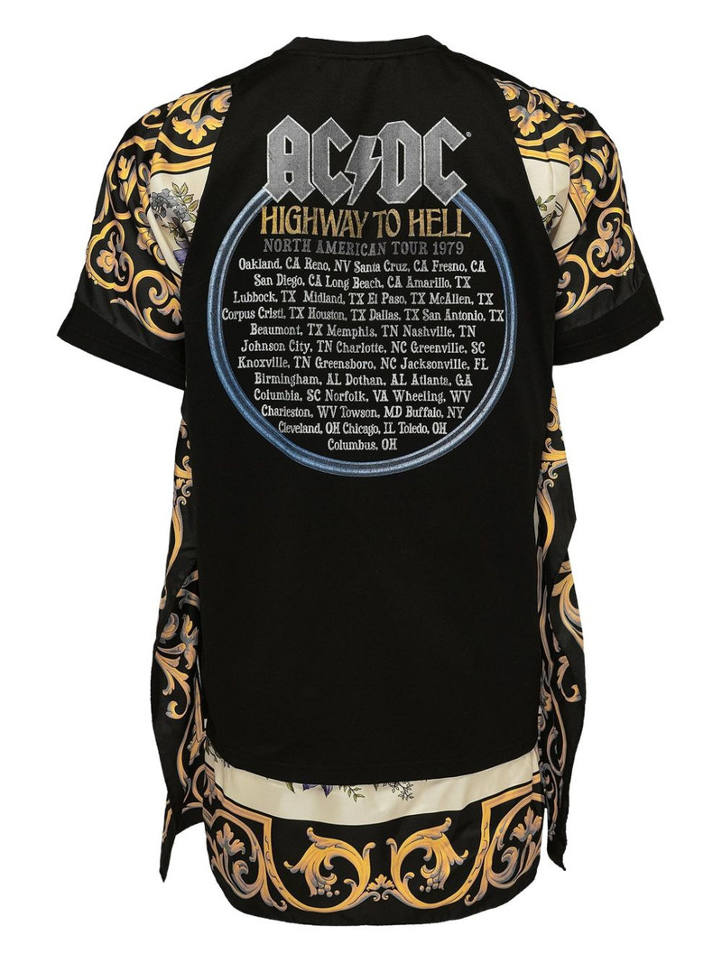 Junya Watanabe MAN graphic panelled T-shirt outlook