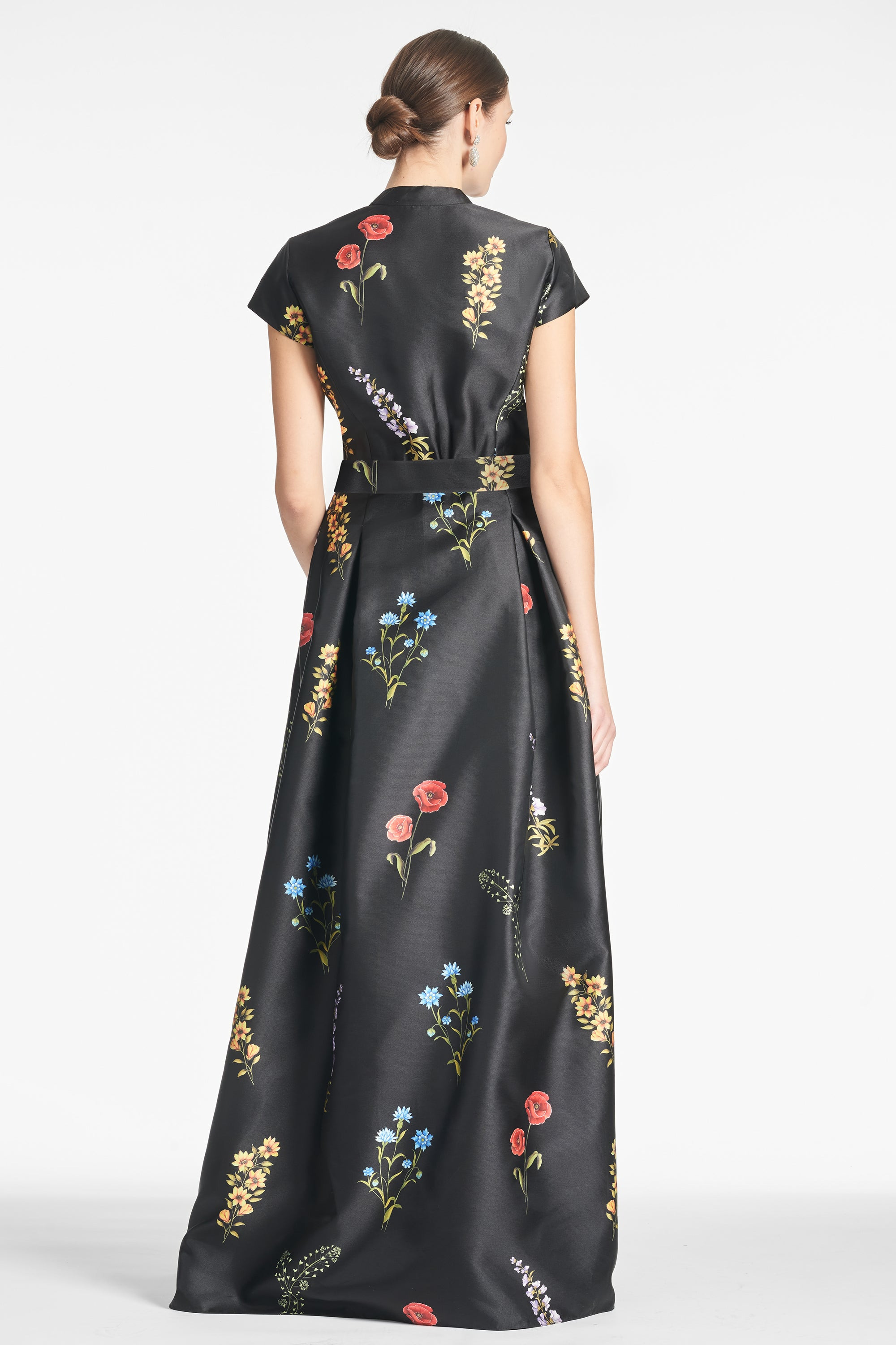 Marta Gown - Noir Bouquet - 4